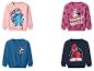 Sweat-shirts pour enfants avec imprimés Stitch, Minnie Mouse, Mickey Mouse et Spider-Man.