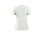 T-shirt blanc à manches courtes pour femme, vue de dos