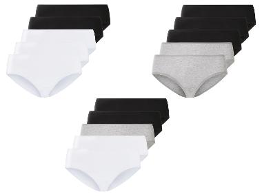 esmara® Lot de 5 hipsters femme
