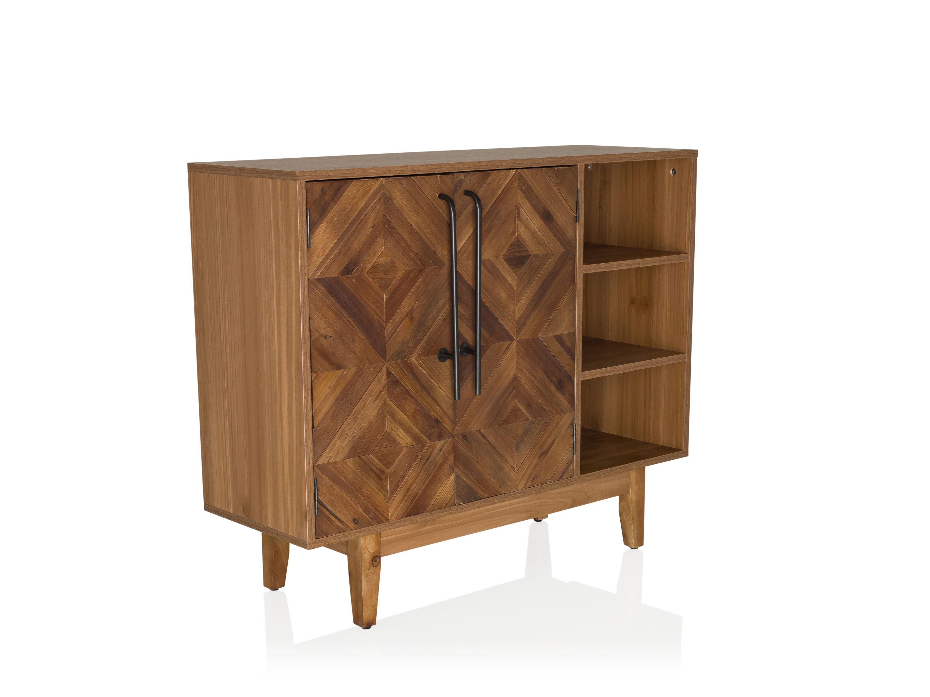 HJH LIVING Commode SANTJAGO WOOD massif marron