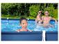Piscine familiale, été, détente.