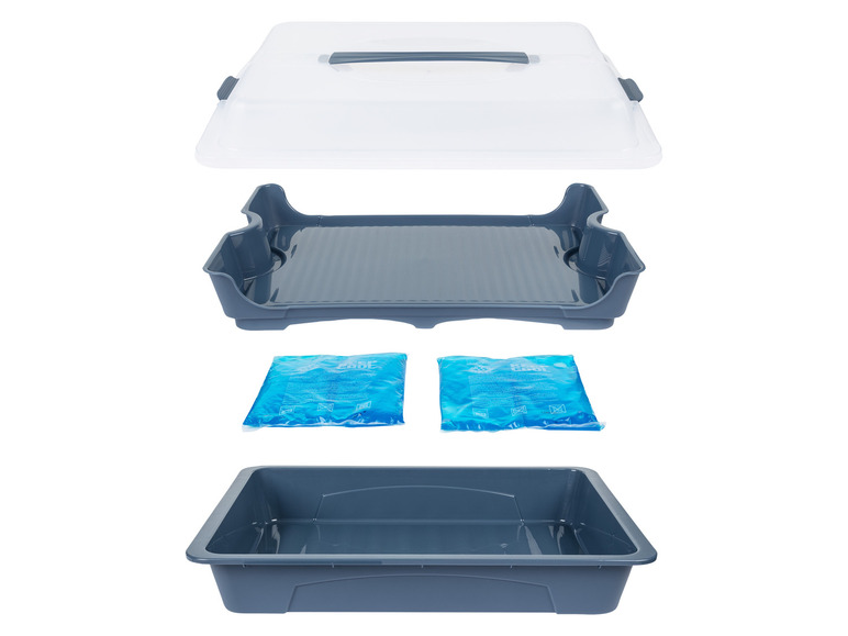 Aller en mode plein écran : ERNESTO® Lot de 2 boîtes repas fraîcheur / Boîte fraîcheur / Cloche à gâteau fraîcheur - Image 7