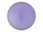 Plafonnier circulaire avec un motif d'étoiles en violet.