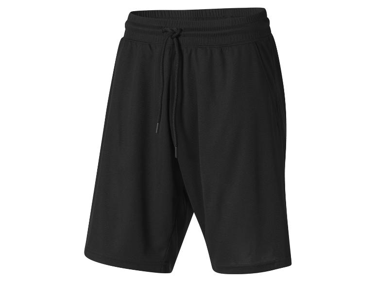 Shorts noirs unis, style décontracté.