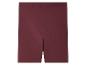 Short cycliste bordeaux en coton.
