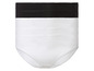 Trois paires de culottes blanches taille haute.