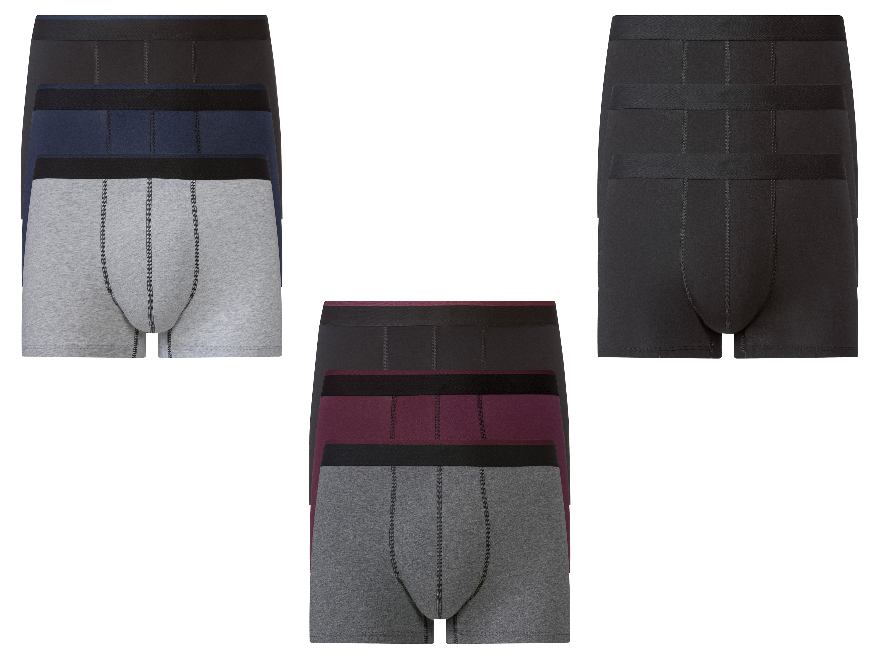 LIVERGY® Lot de 3 boxers homme