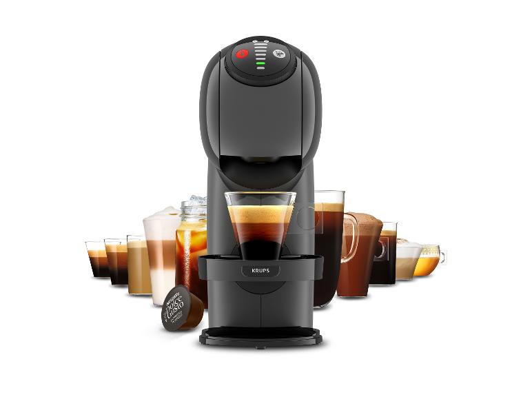 Machine à café Krups et boissons Nescafé Dolce Gusto.
