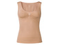 Un débardeur beige sans couture pour femmes.