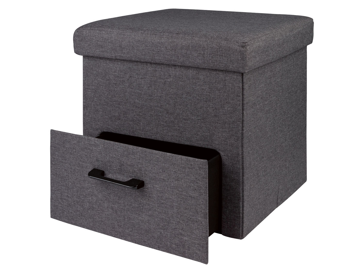 LIVARNO home Banc-coffre de rangement avec tiroir, 21 L
