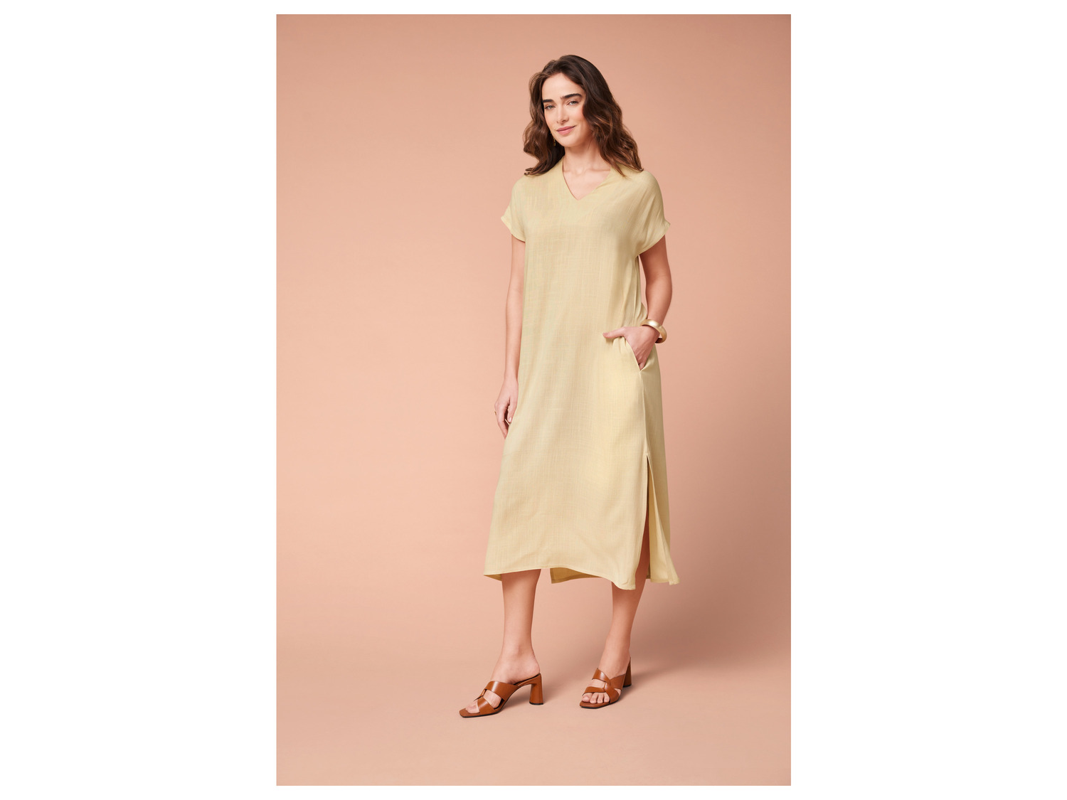 Robe / Tunique Femme Taille 36/38 - Imprimé Floral, Polyester, Sans Manches, Occasion Très Bon état