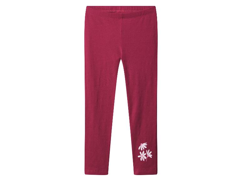 Lot de 2 leggings thermiques petite fille