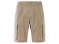 Shorts cargo beige à poches cargo.