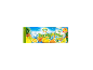 Emballage de jus tropical avec ananas, oranges et citrons verts, 14 sachets.