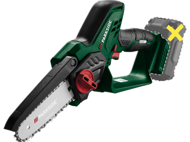 PARKSIDE® Mini-tronçonneuse à bois sans fil PAGHS C3, 20 V