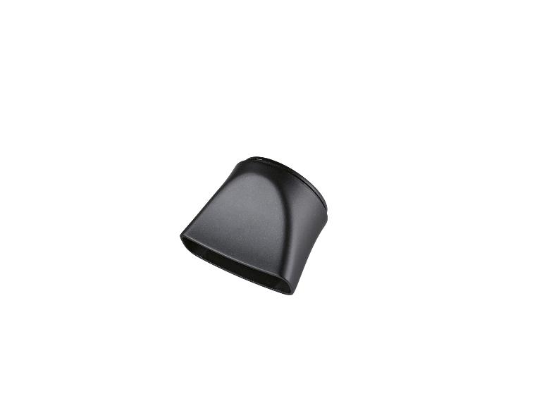 Embout concentrateur noir pour sèche-cheveux
