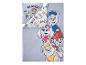 Parure de lit Pat' Patrouille avec personnages et texte 'BIG SMILES!'.