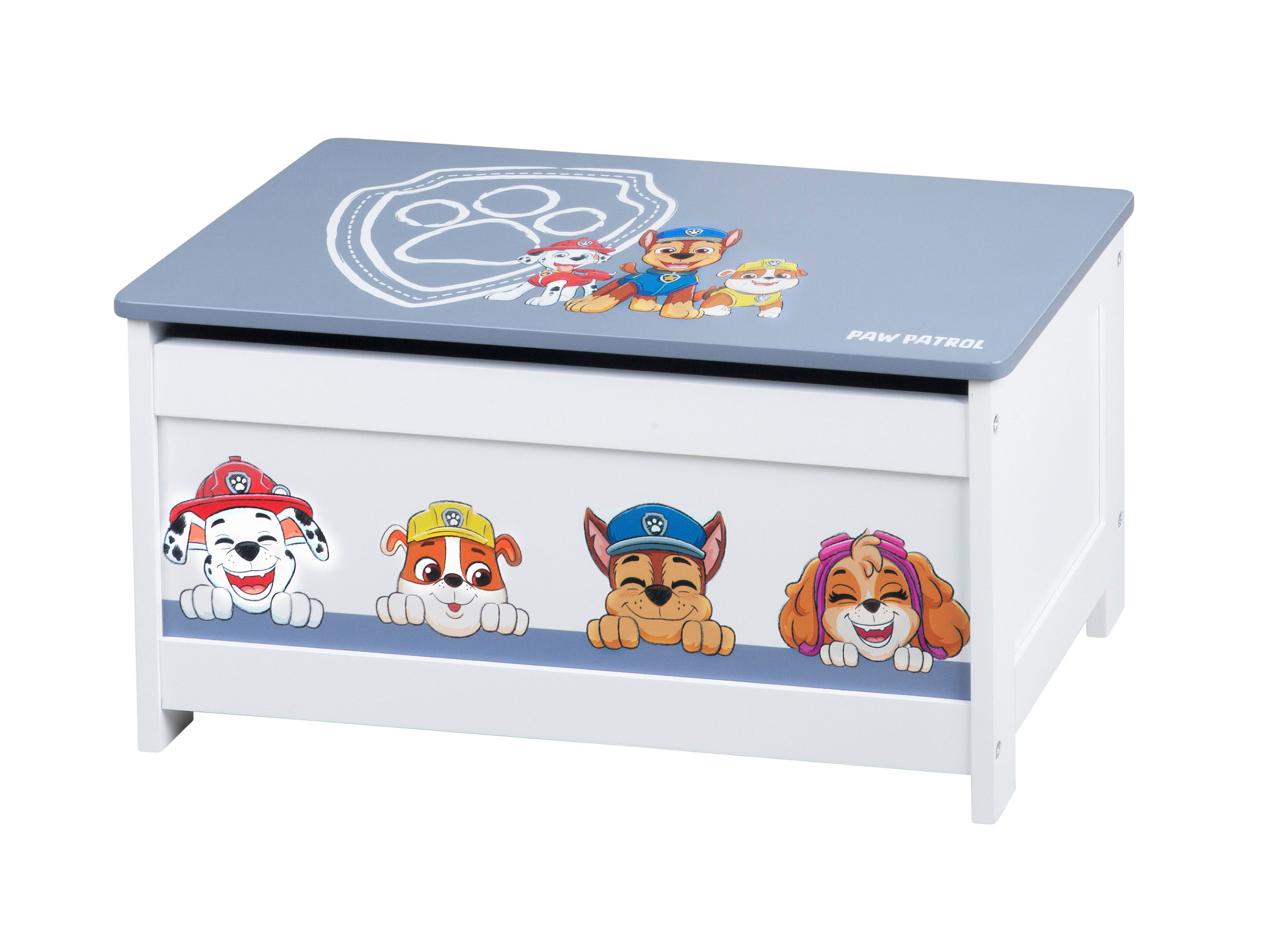 ROBA Coffre à jouets « Paw Patrol » hauteur d'assise 30 cm