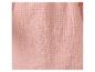 Tissu rose clair, texture douce et légèrement gaufrée.