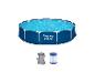Piscine Bestway Steel Pro, filtre et cartouche.