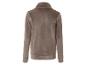 Un sweat en velours marron foncé à manches longues