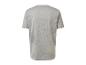 Un t-shirt gris à manches courtes.