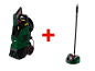 Nettoyeur haute pression et accessoire pour sols.