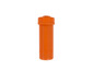 Un kit de réparation de pneus de vélo orange.