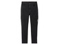 Un jean cargo noir avec une étiquette 'Comfy Cargo'.