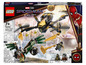 Ensemble LEGO Spider-Man avec des drones et des minifigurines de Spider-Man et Vulture.