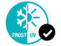 Protection contre le givre et les UV, approuvé