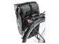 Sac arrière imperméable pour vélo avec réflecteur.