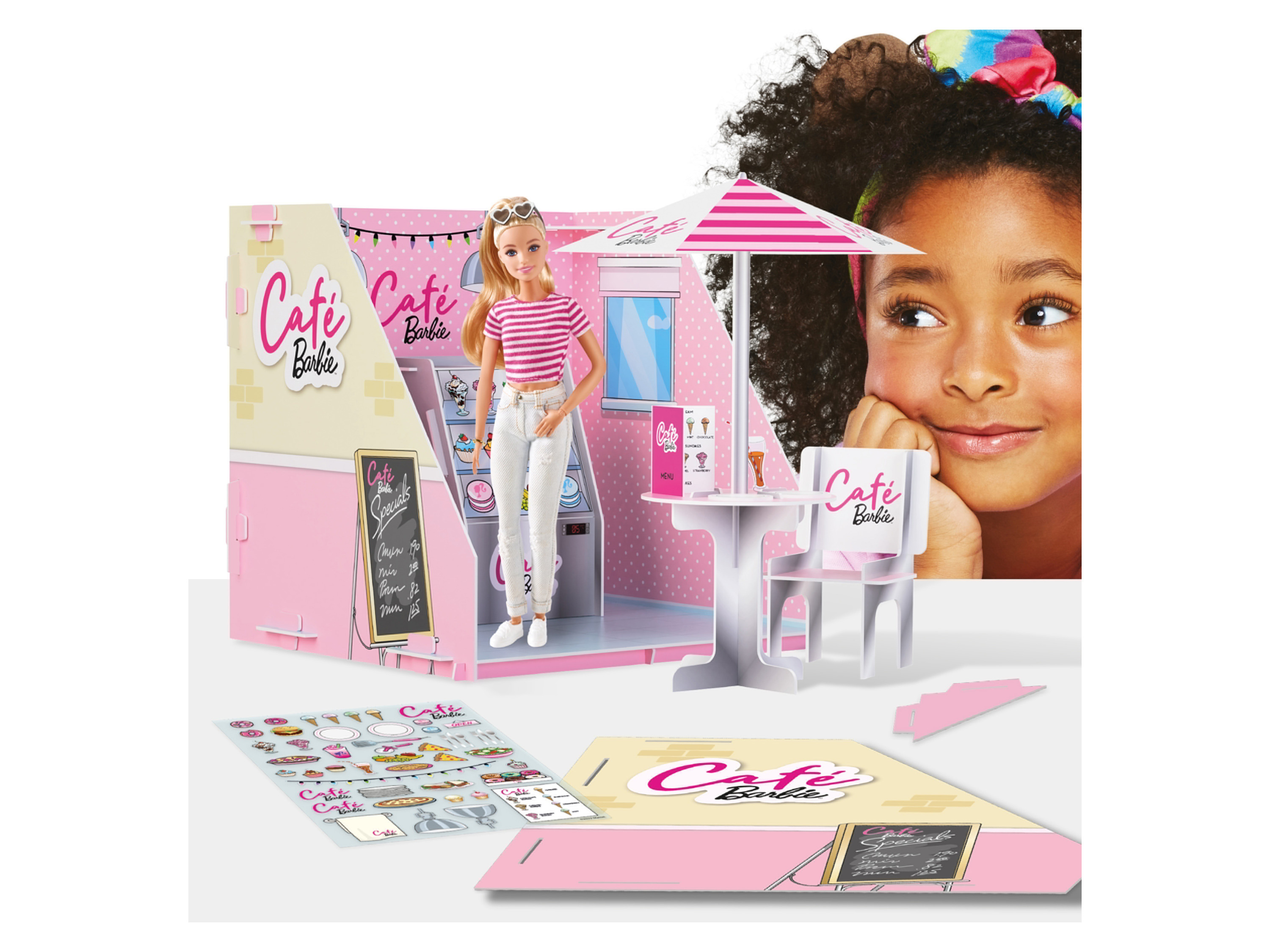 BARBIE Pop Up café ou pop up boutique ou docteur animalier Vétérinaires pour animaux de compagnie - vue 8