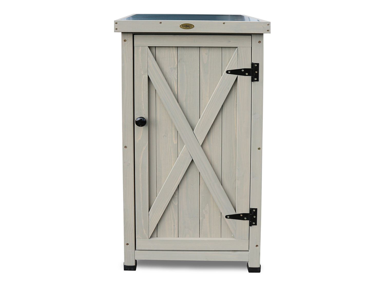 HABAU Armoire de jardin Kompakt, 45 x 45 x 91 cm, gris