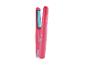 Lisseur Silvercrest rose avec plaques turquoise.