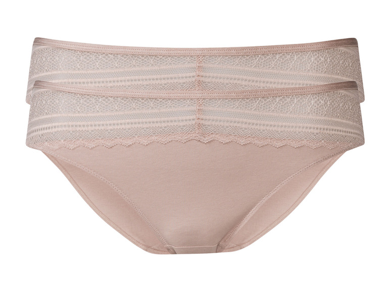 Aller en mode plein écran : Lot de 2 culottes à dentelle femme - Image 7