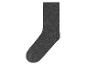 Une chaussette grise.