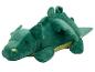 Peluche verte de dragon ou de dinosaure