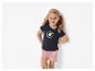 T-shirt et short fille, thème glaces estivales.