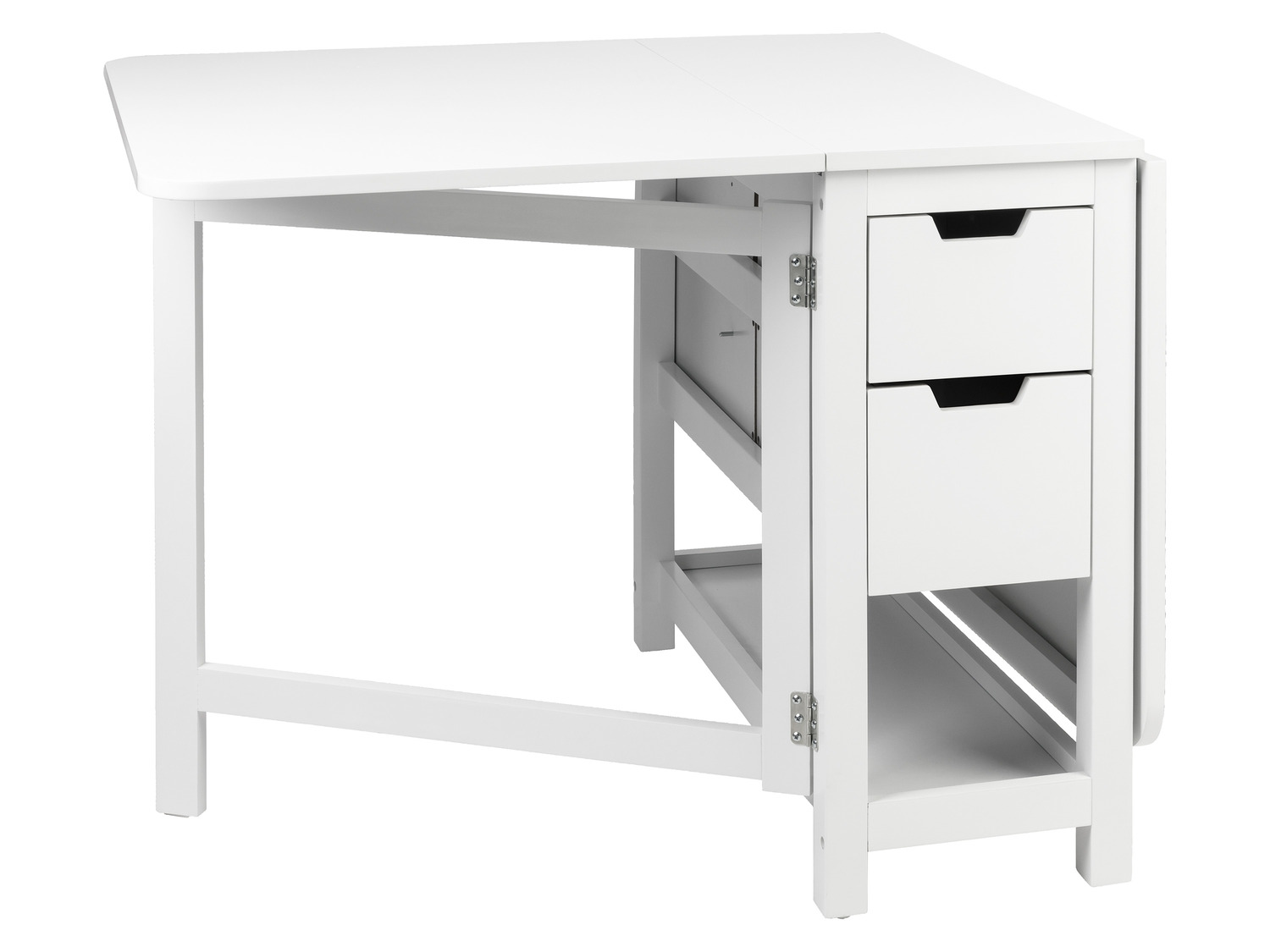 LIVARNO home Table pliante, 150 x 74 x 80 cm, blanche