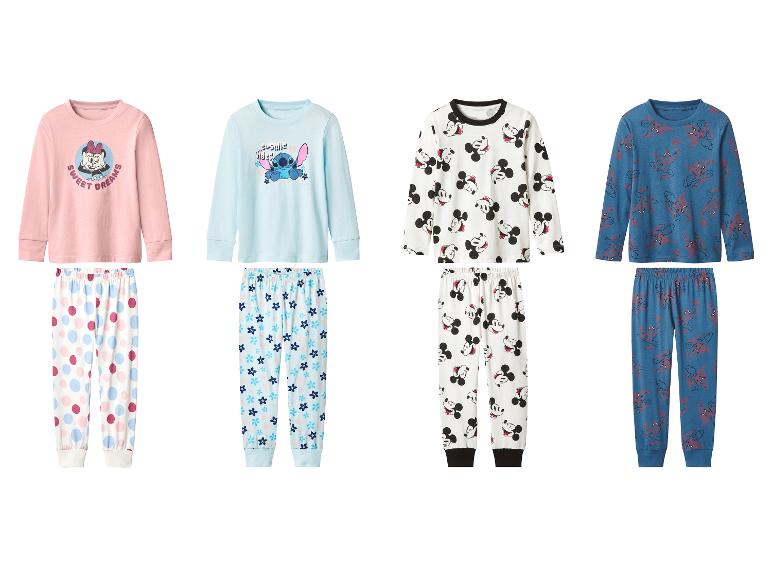 Pyjamas pour enfants Disney (Minnie, Stitch, Mickey) et Spiderman