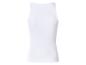 Débardeur blanc pour femme, vue de dos