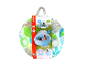 Ball pit, tente et parc pliable Infantino Grow-With-Me, motif feuilles.