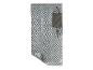 Tapis de pique-nique Crivit à motif géométrique gris et blanc avec sac de transport intégré.
