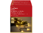 Guirlande lumineuse Livarno 50 LED avec lumière blanc chaud pour intérieur et extérieur.