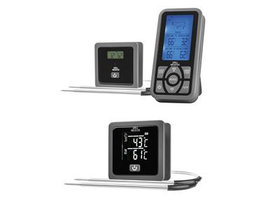GRILLMEISTER - Thermomètre barbecue sans fil GFGT 433 B2 ou Thermomètre barbecue Bluetooth® CFGT 433 B2  