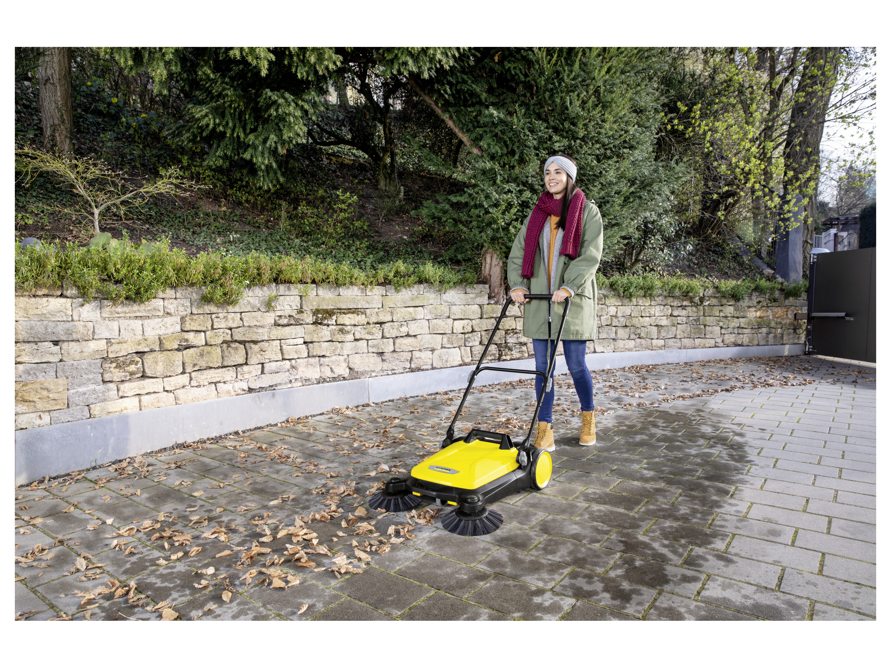 Balai latéral pour déchets humides KARCHER S4 2 pièces Poids 02 kg Dimensions 250x250x50 mm - vue 3