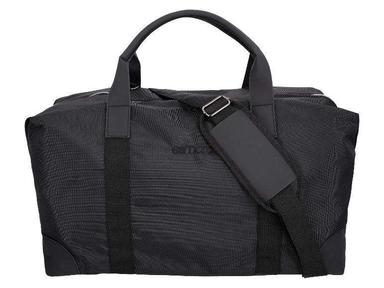 Sac de voyage noir Esmara avec bandoulière et poignées