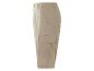Shorts cargo beige à poches multiples.