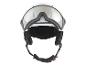 Casque de ski blanc avec lunettes